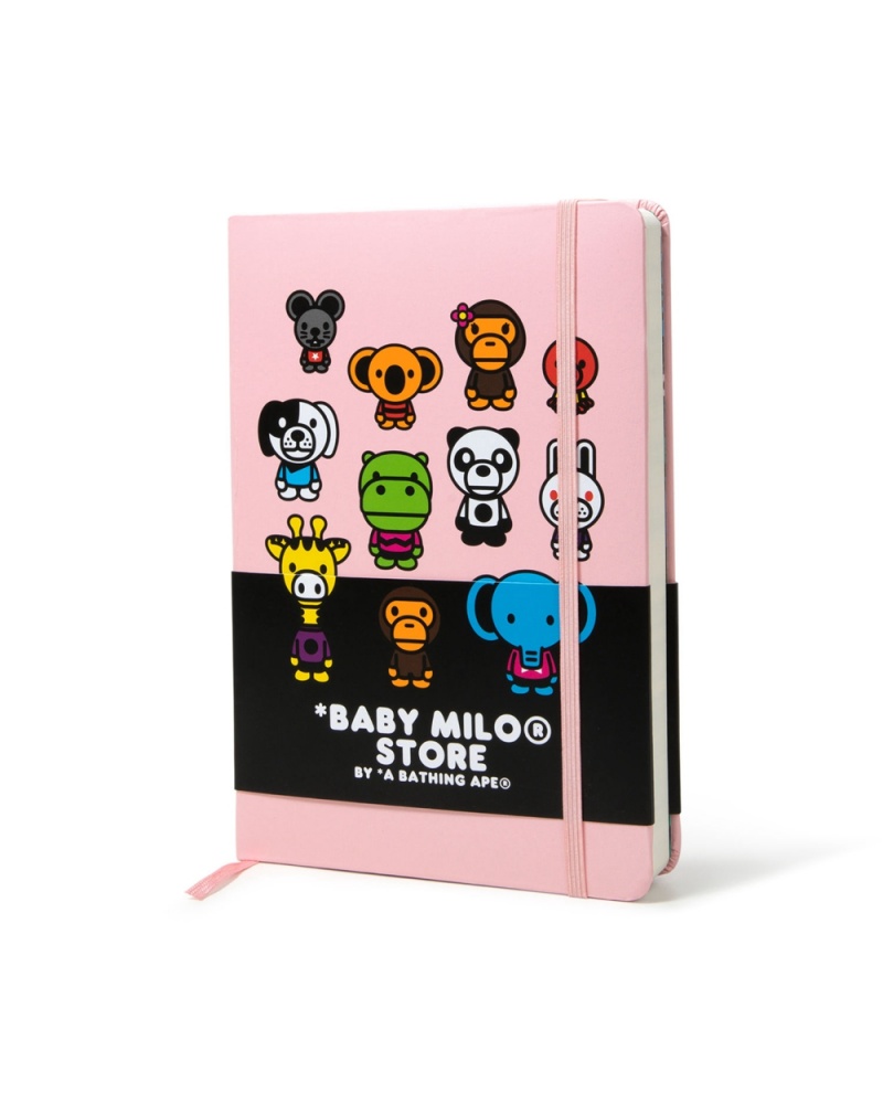 Autres Accessoires Bape Baby Milo notebook Rose Homme | YJJ-22145390